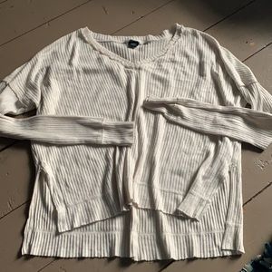 Wild Fable white long sleeve sweater